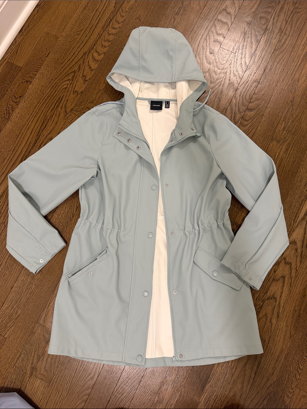 Vero Moda Blue Water Resistant Jacket Size Medium - C4